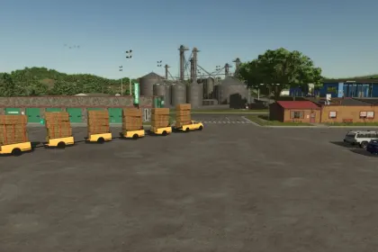 Ефективний Причіп PickUp Trailer для Пікапів 1986 та 2017 у Farming Simulator 25 — 2