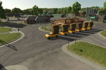 Ефективний Причіп PickUp Trailer для Пікапів 1986 та 2017 у Farming Simulator 25 — 4