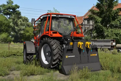 Лісозаготівельний причіп Uniforest 2x90GKX для Farming Simulator 22 — 3
