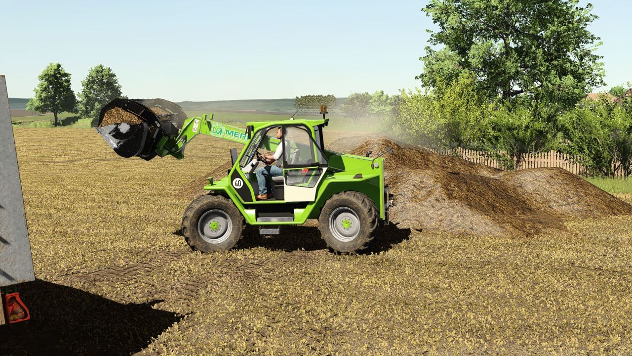 Teleskoplader Merlo P41.7 Turbofarmer für Farming Simulator 25