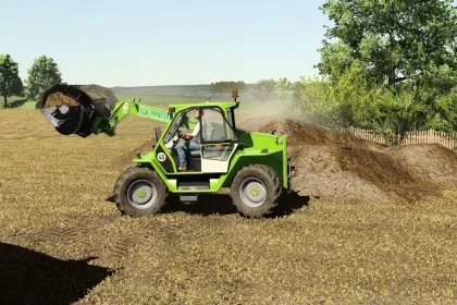 Teleskoplader Merlo P41.7 Turbofarmer für Farming Simulator 25 — 2
