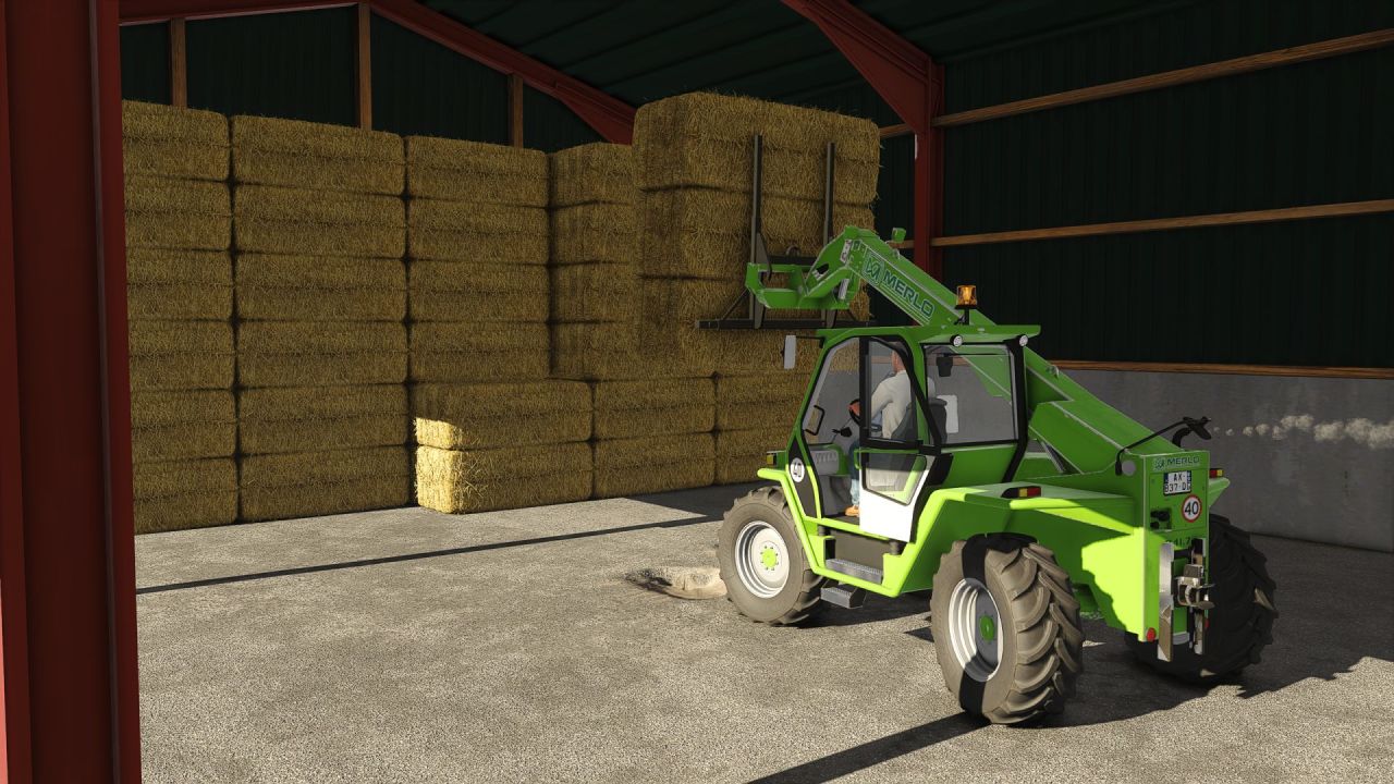 Teleskoplader Merlo P41.7 Turbofarmer für Farming Simulator 25