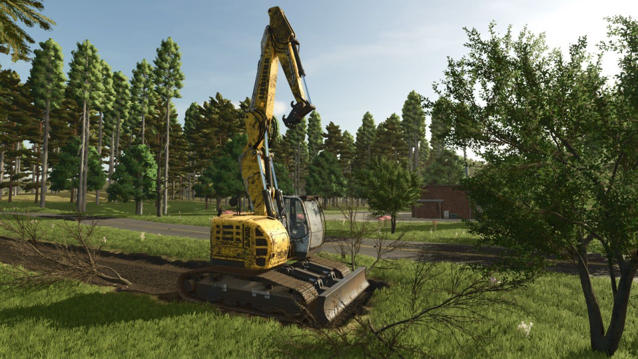 Bagger Liebherr R924 Compact für Farming Simulator 25