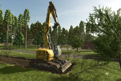 Bagger Liebherr R924 Compact für Farming Simulator 25 — 3