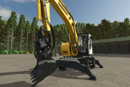 Bagger Liebherr R924 Compact für Farming Simulator 25 — 4