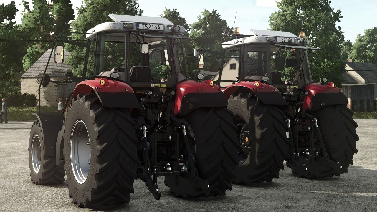 Legendärer Traktor Massey Ferguson 6480 — Flexible Konfigurationen und Passagierunterstützung für FS25 - Screenshots