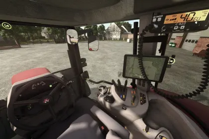 Legendarny Traktor Massey Ferguson 6480 — Elastyczne Konfiguracje i Wsparcie dla Pasażera dla FS25 — 3