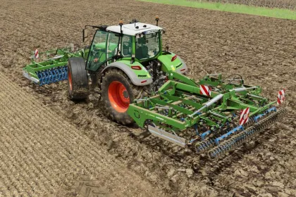 Mähdrescher Lizard Combigerm III 4m für Farming Simulator 25 — 2