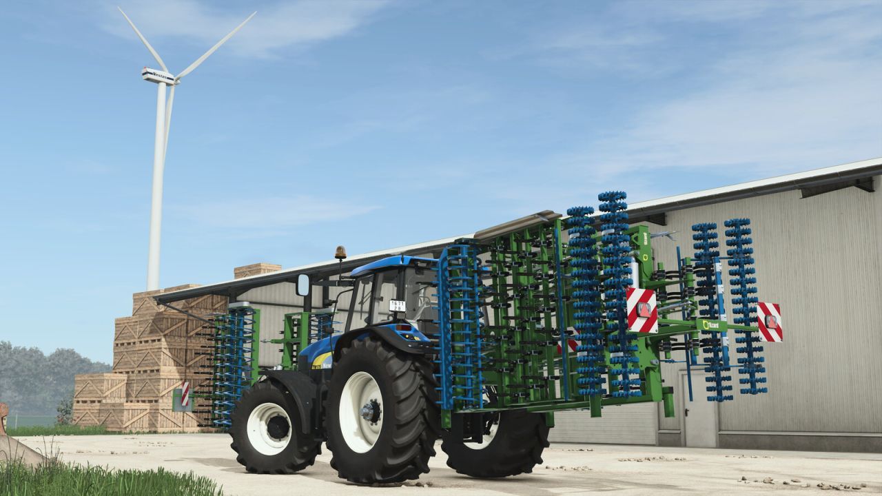 Mähdrescher Lizard Combigerm III 4m für Farming Simulator 25