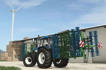 Mähdrescher Lizard Combigerm III 4m für Farming Simulator 25 — 3