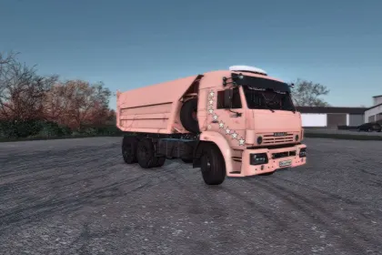 Lkw Kamaz 6520 für Farming Simulator 22 — 2