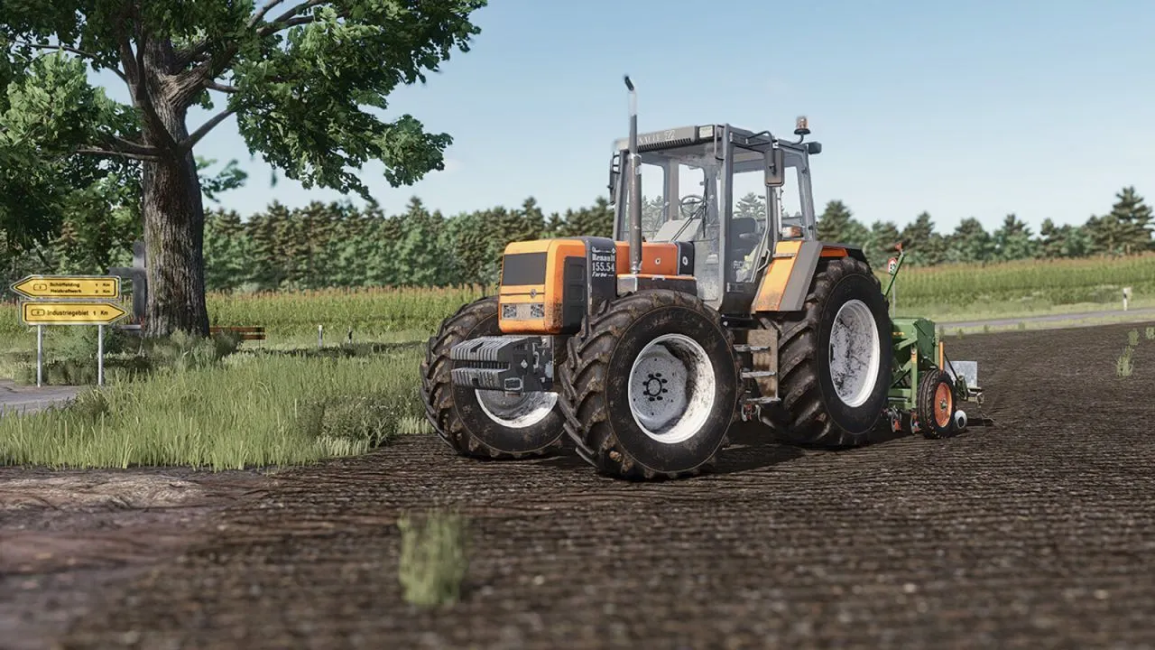 Realistic Engine Sound Mwm 2266TD Straight Pipe (Prefab) for FS25 - Loud 6-Cylinder Turbo Sound