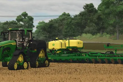 Traktor John Deere 8RX z zbiornikami ExactRate do Farming Simulator 25 — 2