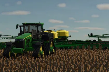 Traktor John Deere 8RX z zbiornikami ExactRate do Farming Simulator 25 — 4