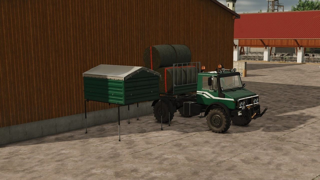 Legendarny Mercedes-Benz Unimog U1250/U1450/U1650 — Uniwersalny Ciężarówka-Robotnik dla FS25