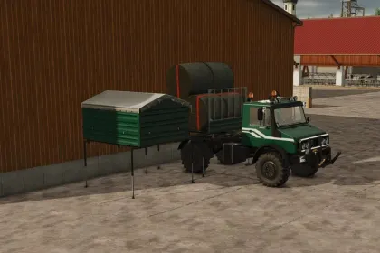 Легендарний Mercedes-Benz Unimog U1250/U1450/U1650 — Універсальний Вантажівка-Роботяга для FS25 — 1