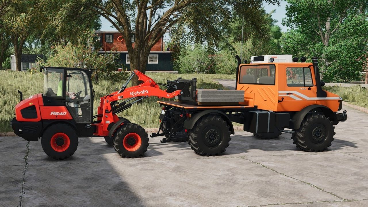 Легендарний Mercedes-Benz Unimog U1250/U1450/U1650 — Універсальний Вантажівка-Роботяга для FS25