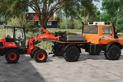 Легендарний Mercedes-Benz Unimog U1250/U1450/U1650 — Універсальний Вантажівка-Роботяга для FS25 — 4