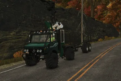 Легендарний Mercedes-Benz Unimog U1250/U1450/U1650 — Універсальний Вантажівка-Роботяга для FS25 — 6