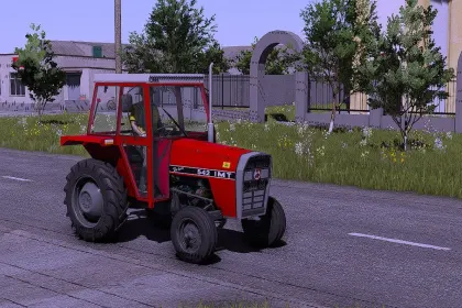 Traktor IMT 542 Deluxe do Farming Simulator 25 — 2