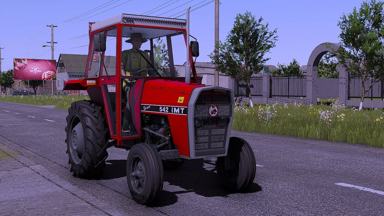 Traktor IMT 542 Deluxe do Farming Simulator 25