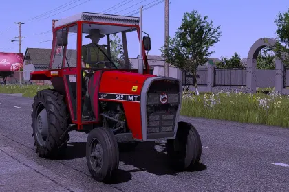 Traktor IMT 542 Deluxe do Farming Simulator 25 — 3