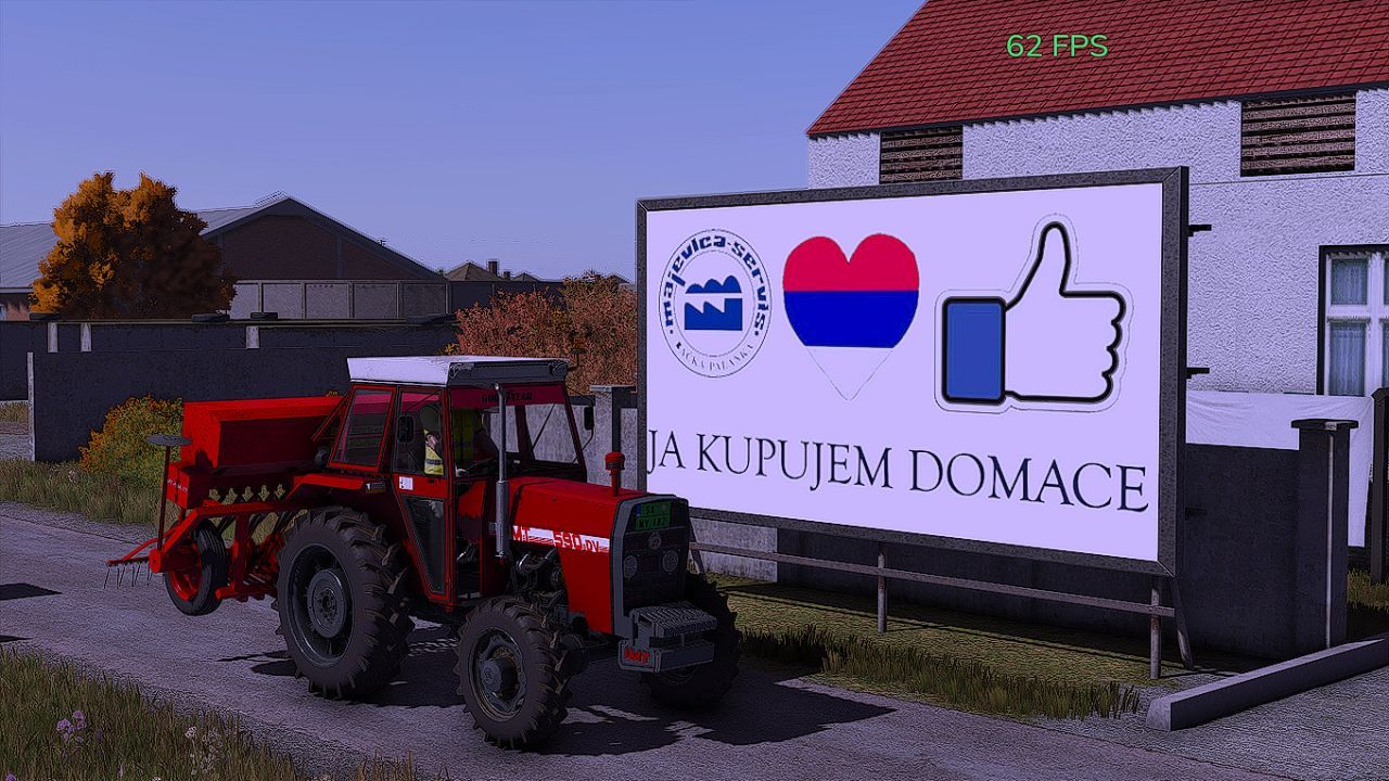 Traktor IMT 5XX Deluxe do Farming Simulator 25
