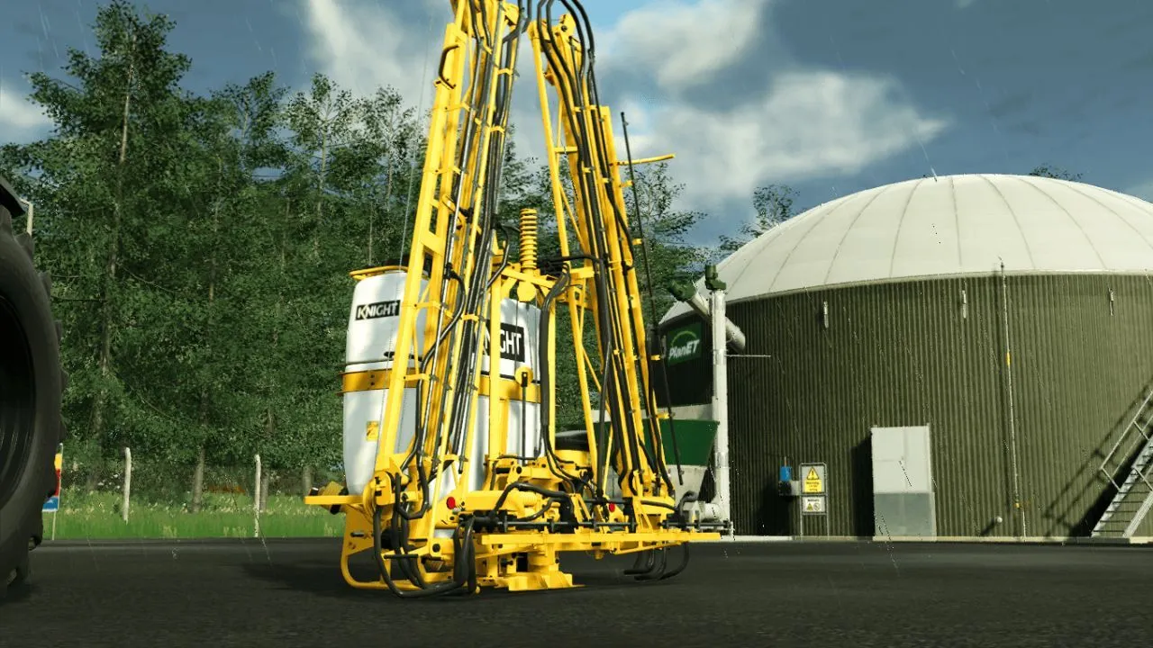 Ефективний Обприскувач KNIGHT Mounted Sprayer — Точне Внесення до 18 м у FS25