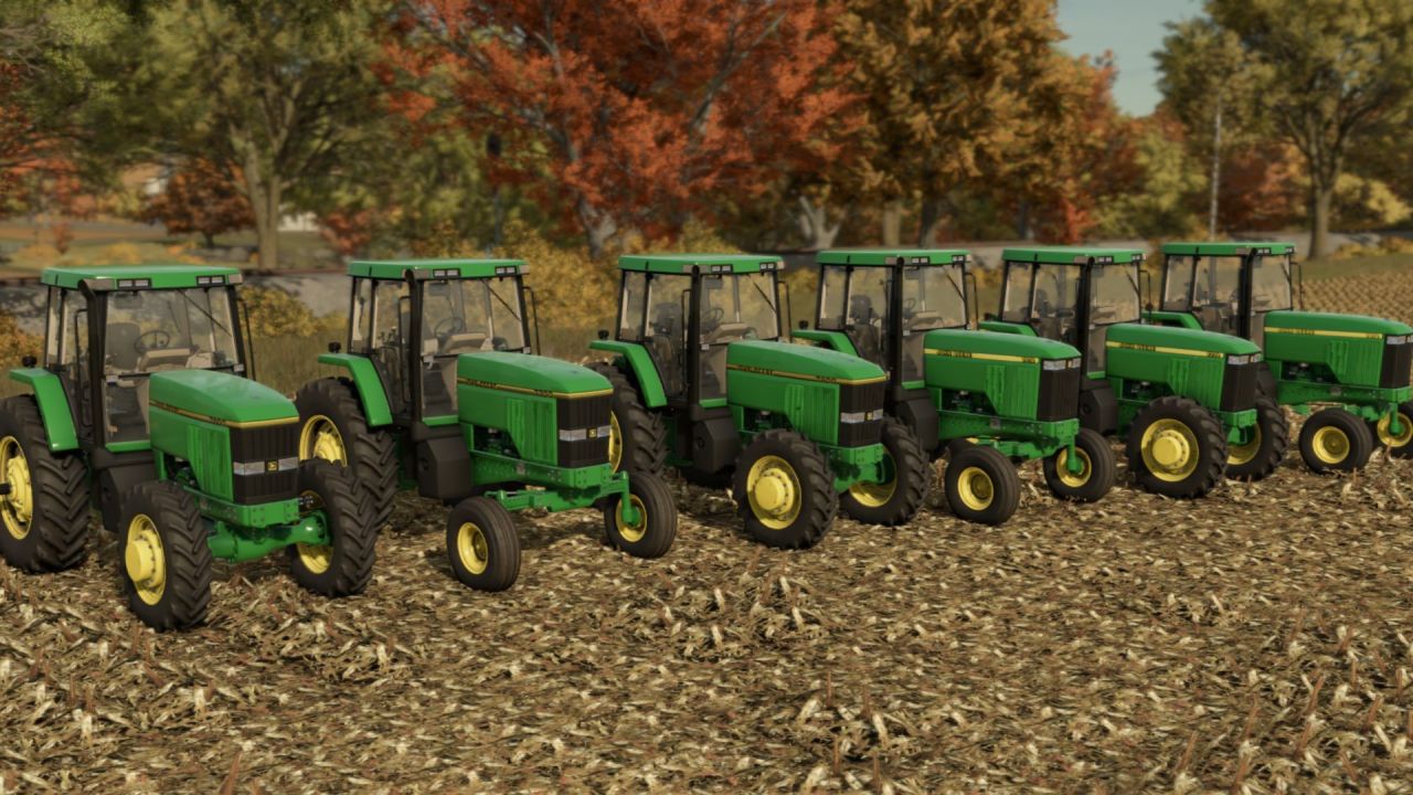 Traktor John Deere 7000 i 7010 Series do Farming Simulator 25