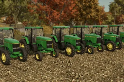 Traktor John Deere 7000 i 7010 Series do Farming Simulator 25 — 2