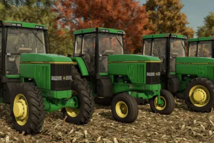 Traktor John Deere 7000 i 7010 Series do Farming Simulator 25 — 4