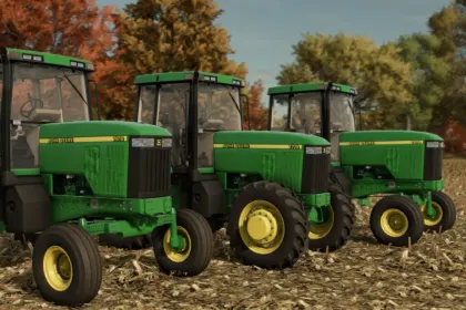 Traktor John Deere 7000 i 7010 Series do Farming Simulator 25 — 5