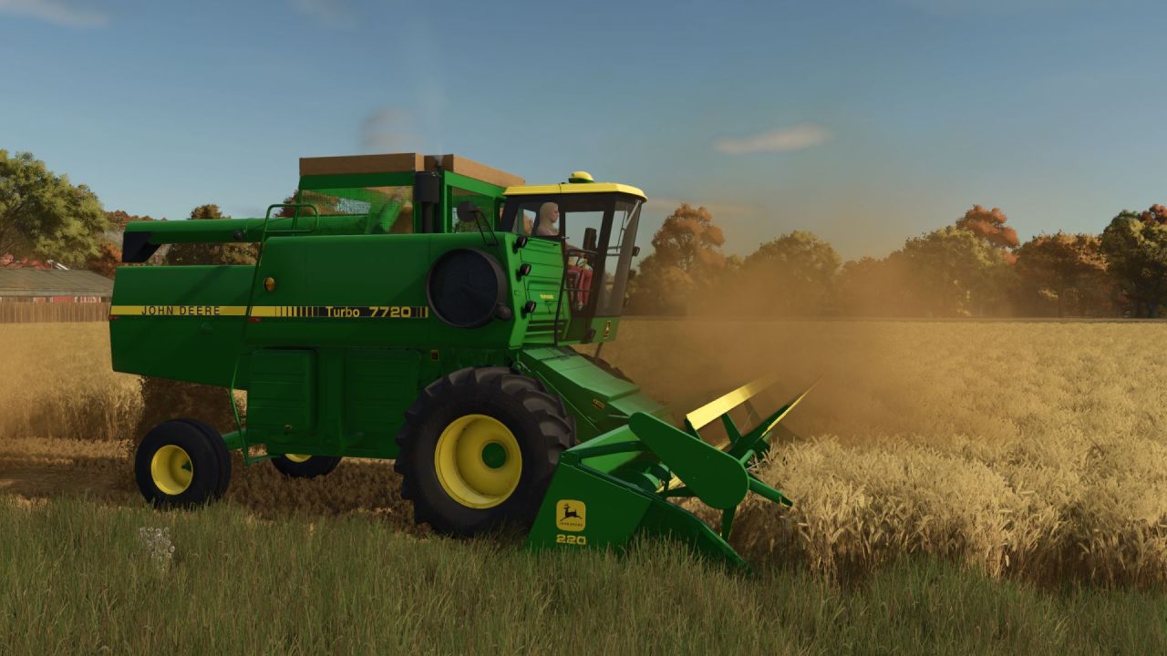 Traktor John Deere 7720 do Farming Simulator 25