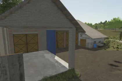 Ретро Сховище 1976 Old Storage Barn — Атмосферний Амбар для Вашої Ферми в FS25 — 3