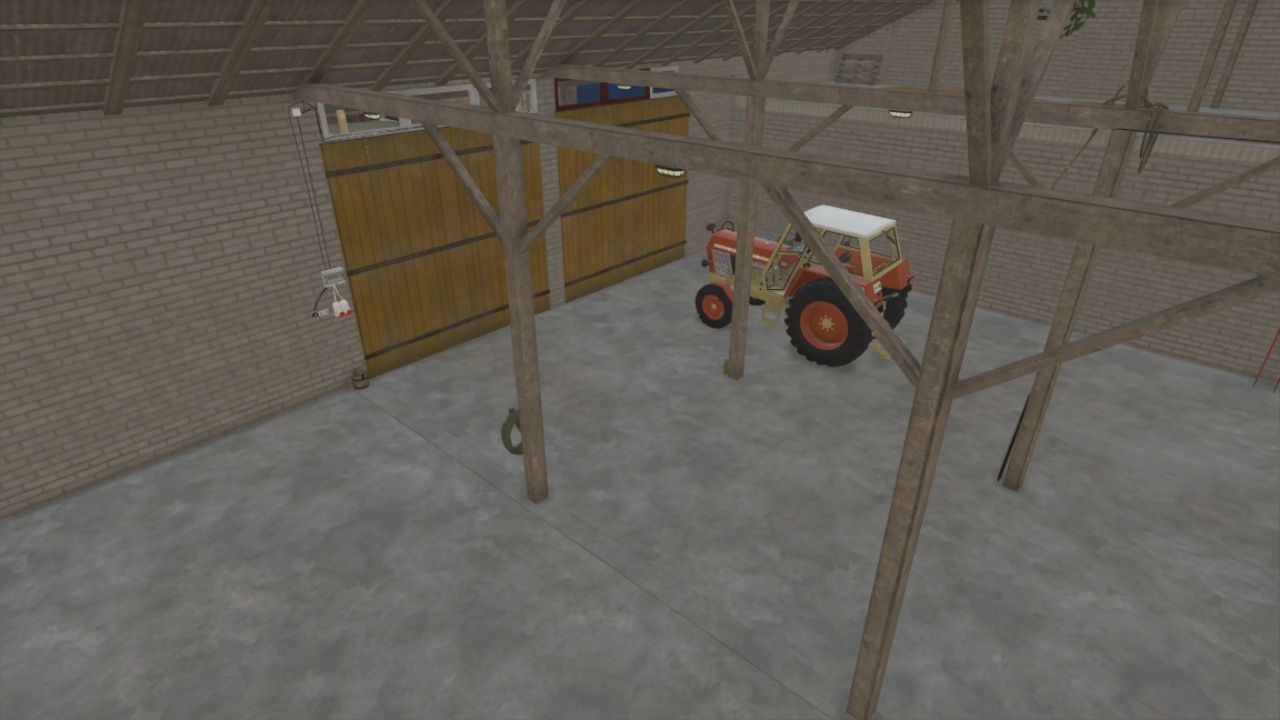 Ретро Сховище 1976 Old Storage Barn — Атмосферний Амбар для Вашої Ферми в FS25