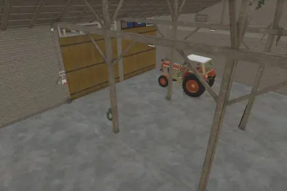 Ретро Сховище 1976 Old Storage Barn — Атмосферний Амбар для Вашої Ферми в FS25 — 4