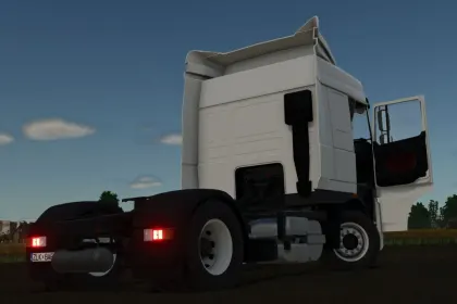 Leistungsstarker Lkw DAF XF 105 für FS25 — Tuning, Animationen und vollständige Lackierung — 5
