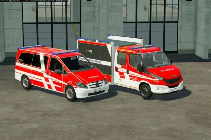 Автомобіль Mercedes-Benz Vito W639r Lang для Farming Simulator 22 — 3