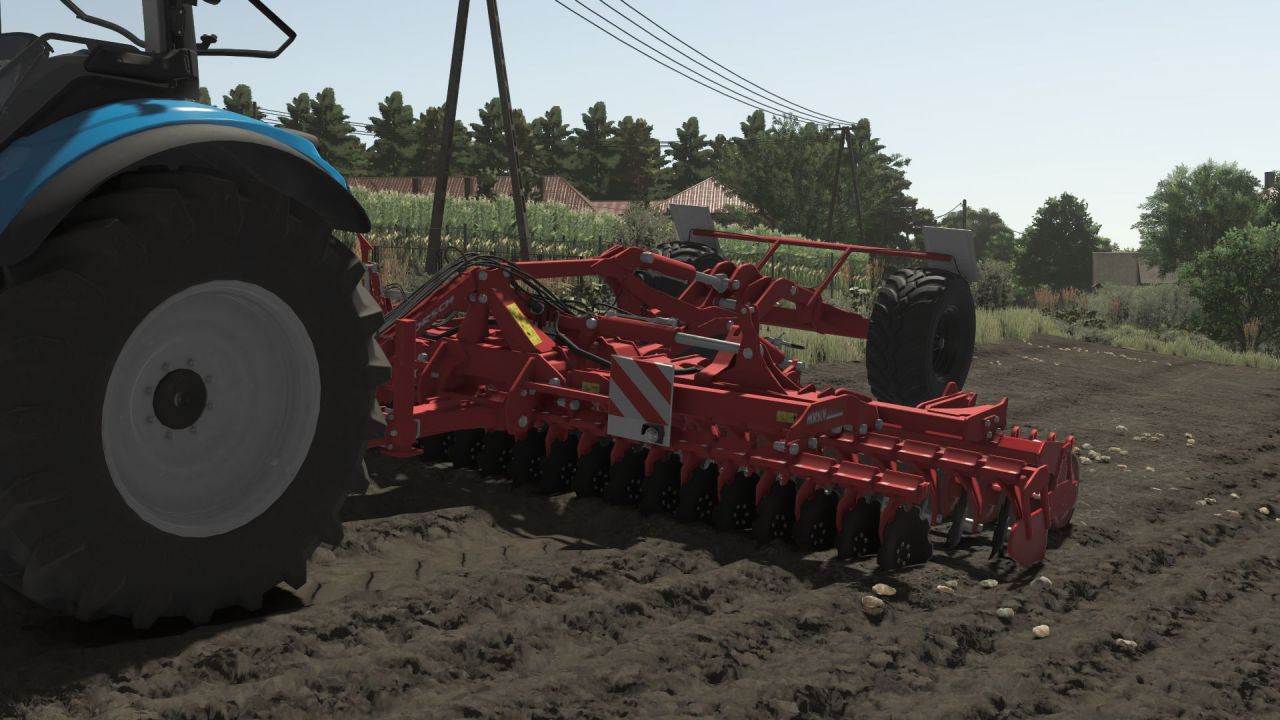 Effektiver Scheibenegge Horsch Joker 6RT für schnelle Feldbearbeitung in FS25