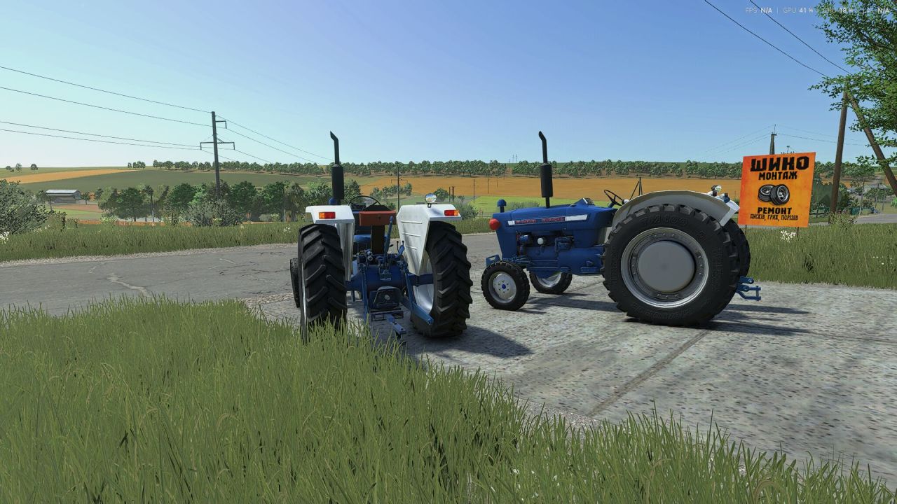Traktor Ford 3000 do Farming Simulator 25
