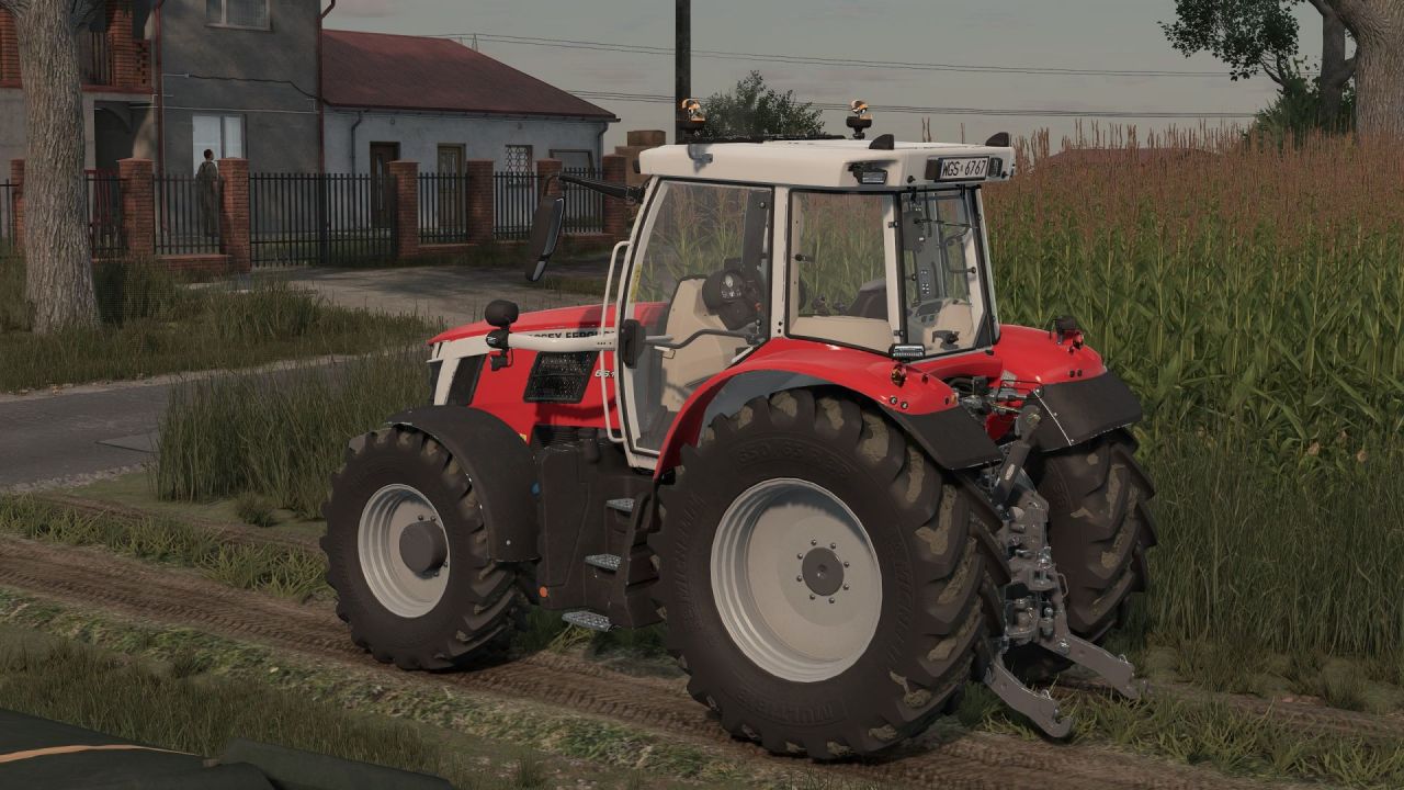 Traktor Massey Ferguson 6S do Farming Simulator 25