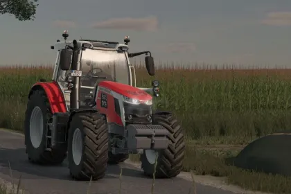 Traktor Massey Ferguson 6S do Farming Simulator 25 — 3