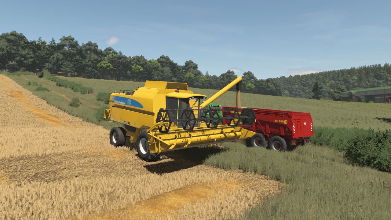 Traktor New Holland TX 64, 65, 66 do Farming Simulator 25