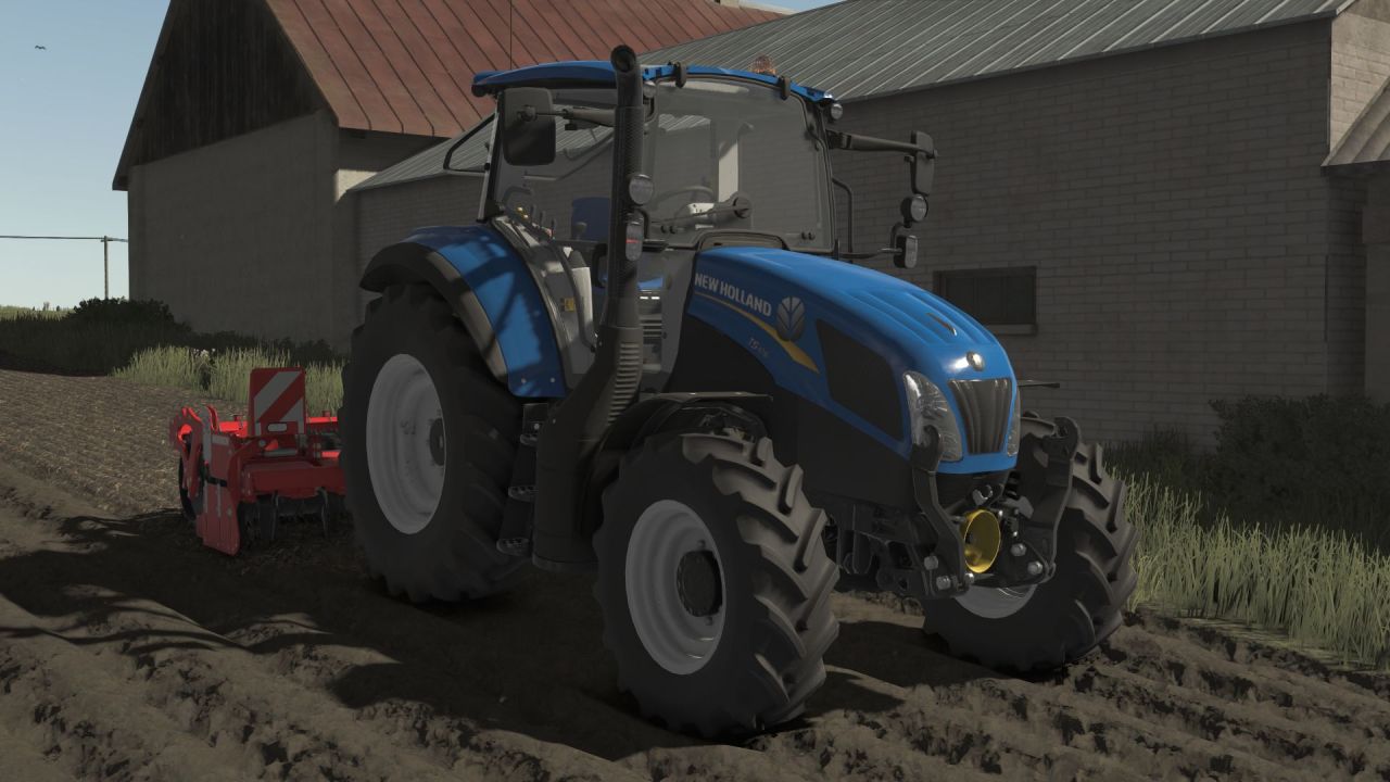 Потужний New Holland T5 Utility Pack + Фронтальний Навантажувач 750TL для Farming Simulator 25
