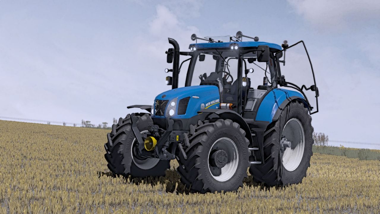 Traktor New Holland T6000 Edit do Farming Simulator 25