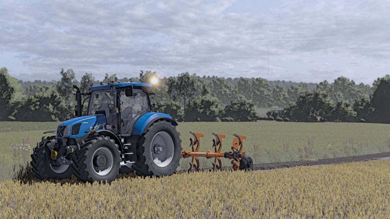Traktor New Holland T6000 Edit do Farming Simulator 25