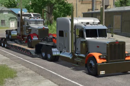 Legendary Truck 2005 Peterbilt 379 — Powerful Tractor 310–800 hp for FS25 — 3