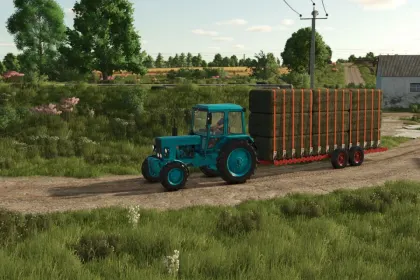 Ефективний Контейнеровоз VUK-3 для Садів у Farming Simulator 25