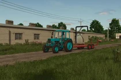 Ефективний Контейнеровоз VUK-3 для Садів у Farming Simulator 25