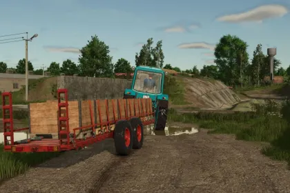 Ефективний Контейнеровоз VUK-3 для Садів у Farming Simulator 25